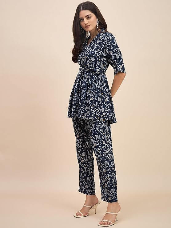 Women's Co-Ords Set, Kurta and Pant Set - Image 4