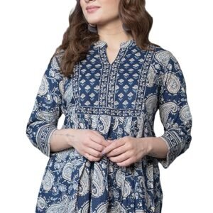 Women's Pure Cotton Paisley Printed
