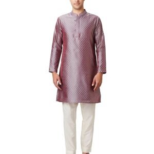 Men's Festive Regular Fit Kurta & Pyjama Set